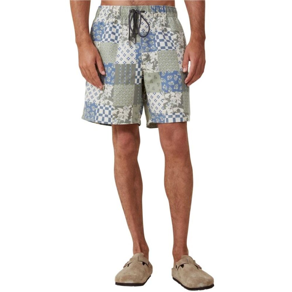 Cotton On Mens Relaxed Casual Walking Shorts, NWT